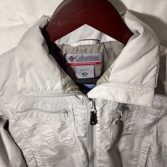 COLUMBIA Convert Board Wear CNVT Womens XS Ski Snowboarding Winter Jacket Coat - Picture 3 of 16